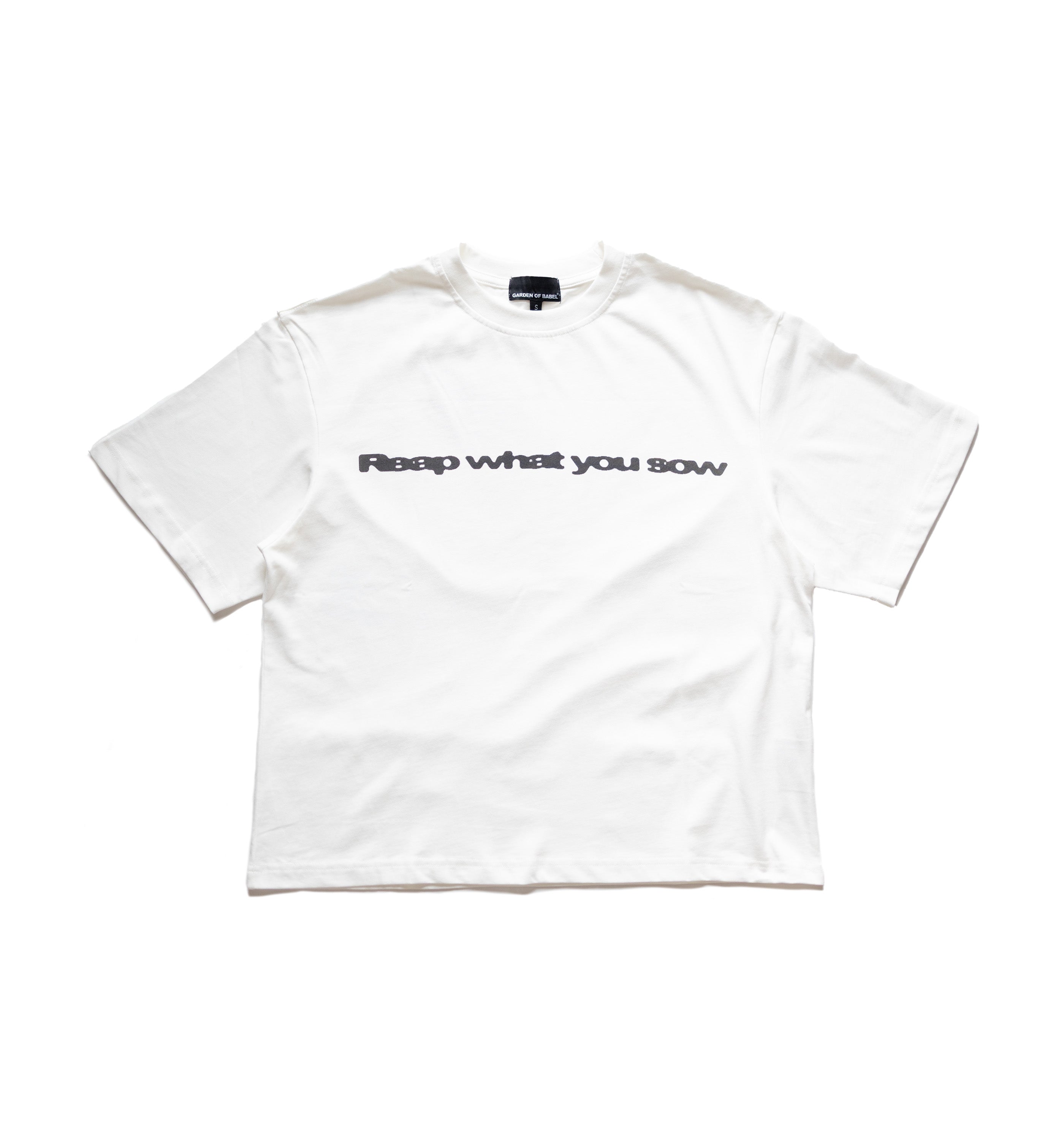RWYS Black label Cropped Tee